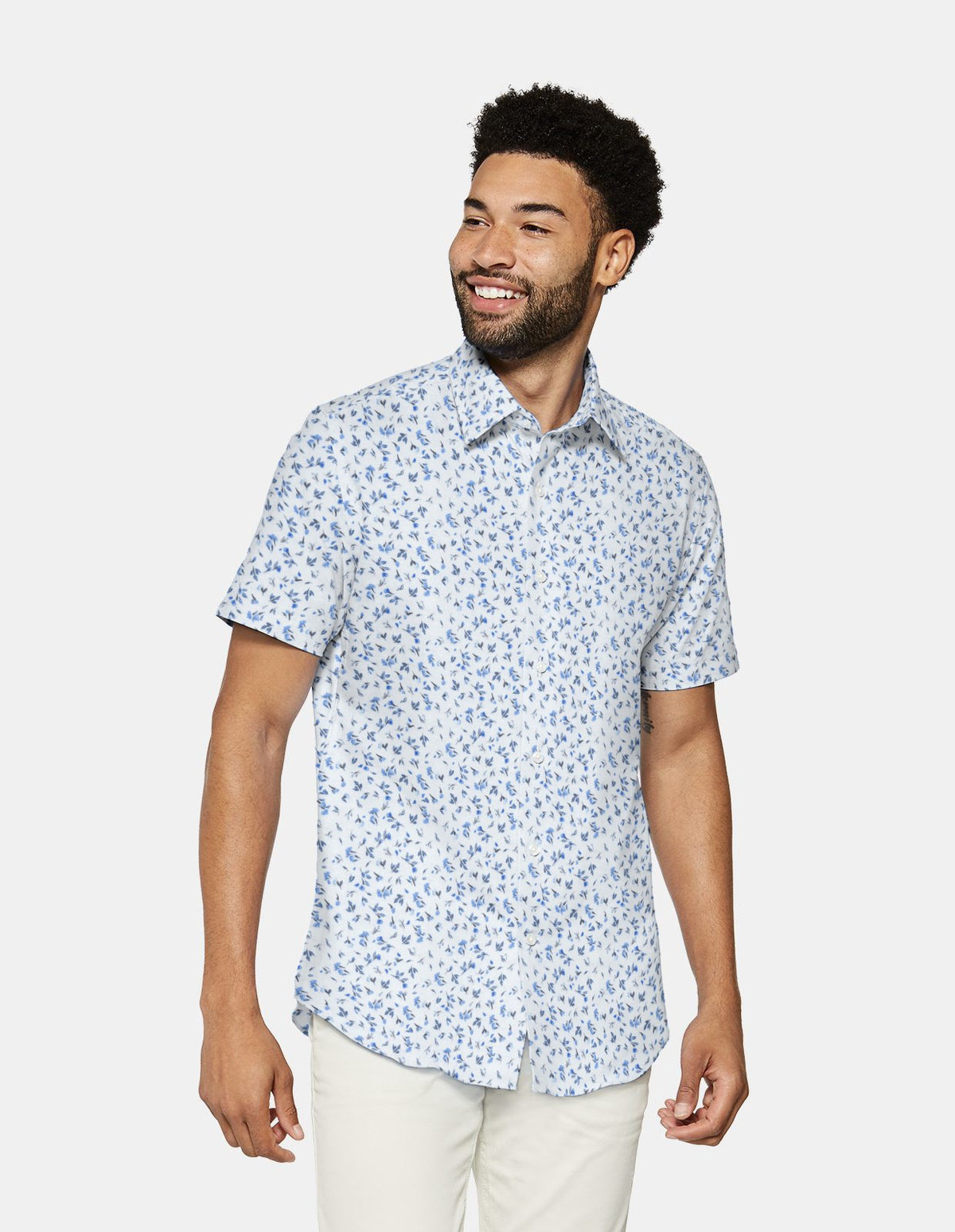 STA-57 Test Soft Wash White Oxford