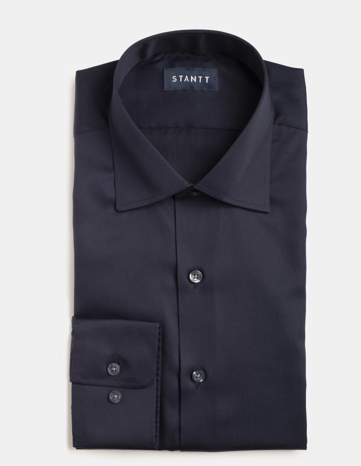 Navy Twill Dress Shirt – Stantt