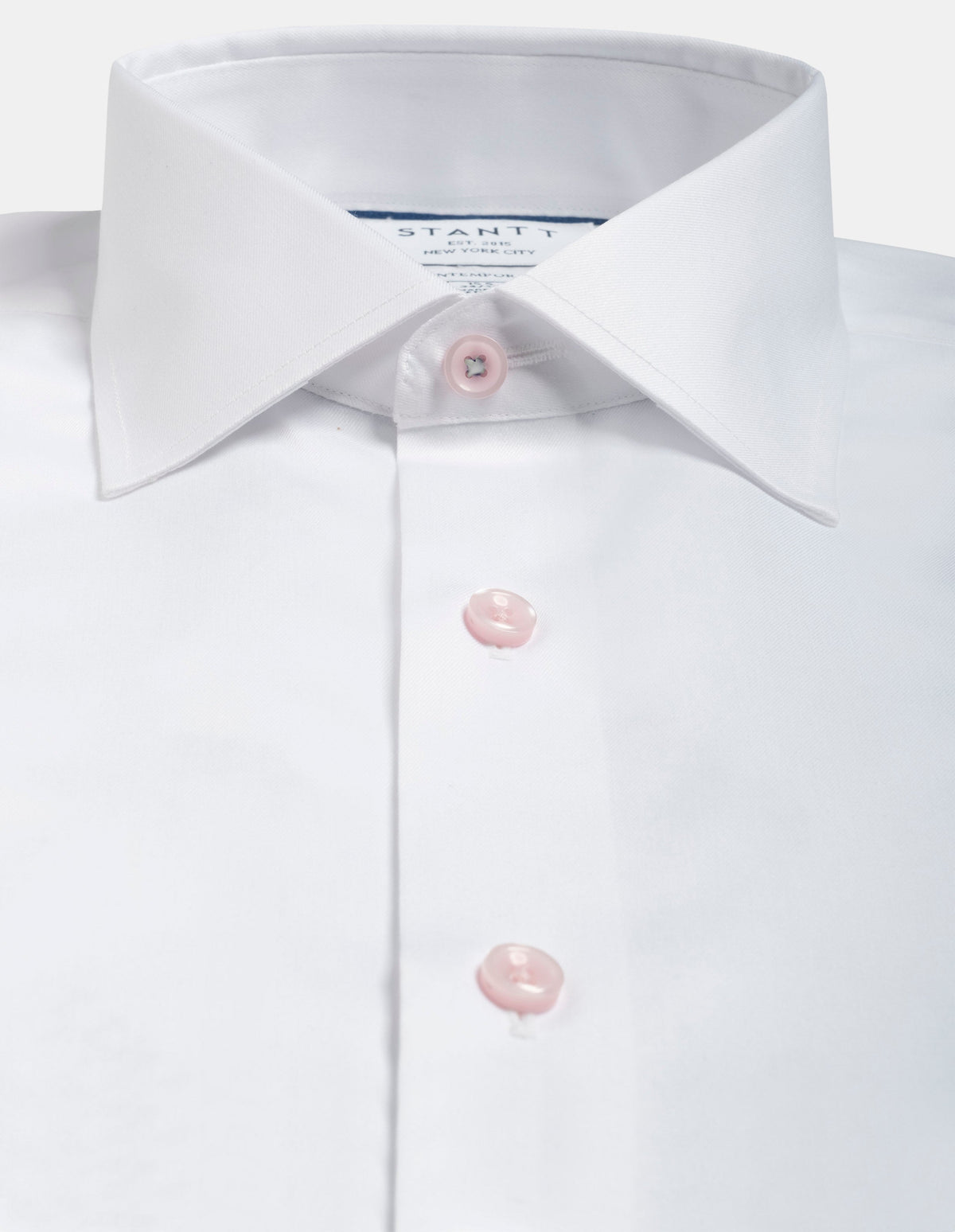 stantt dress shirts Wrinkle-Resistant Stretch Twill Blue Grid Check Dress Shirt – Stantt