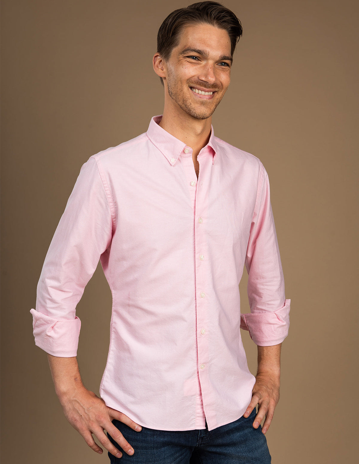 Soft Wash Oxford - Pink