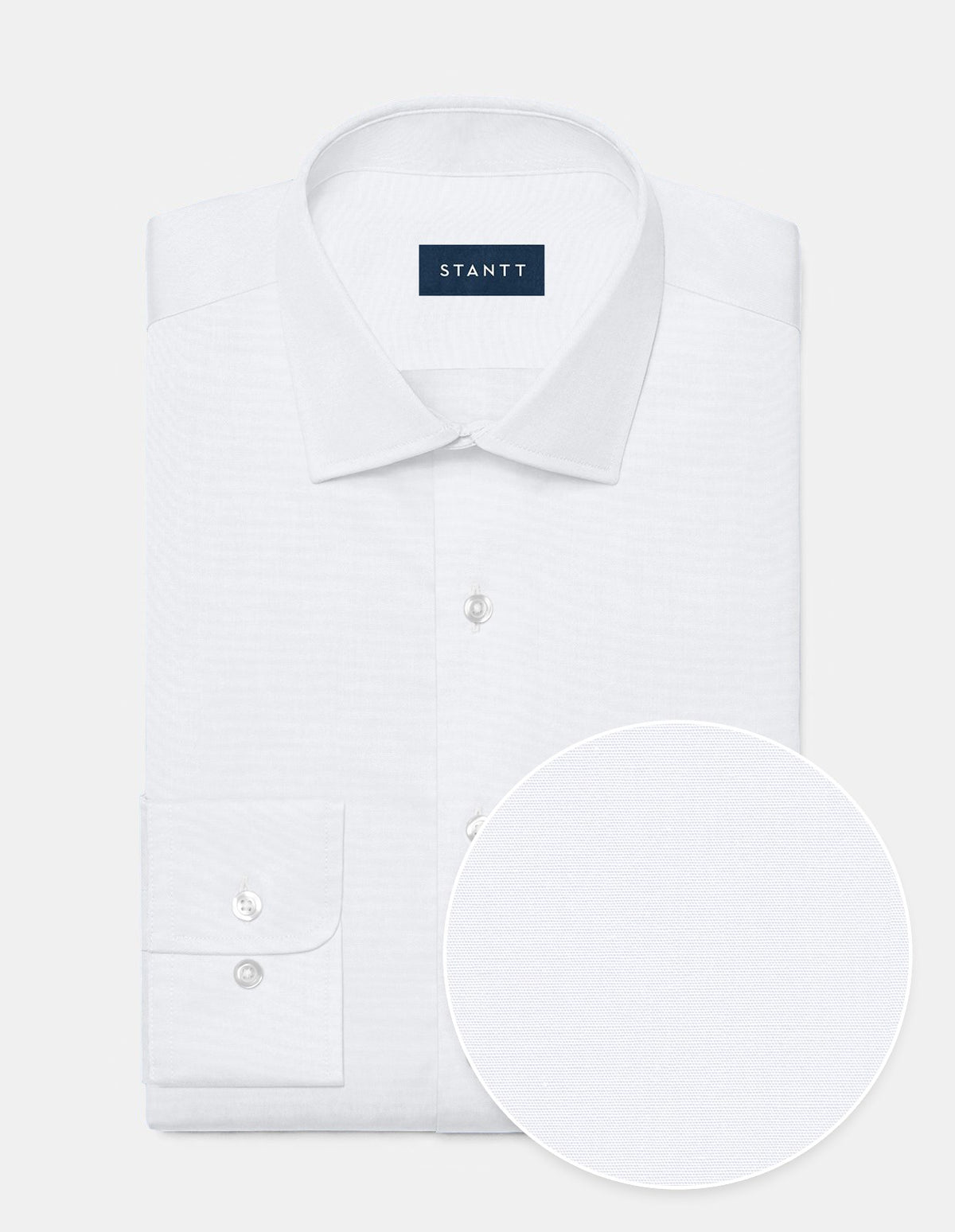 fitted lace wedding dress Comfort Stretch Non-Iron Solid Dress Shirt with Contrast Trim main image 1