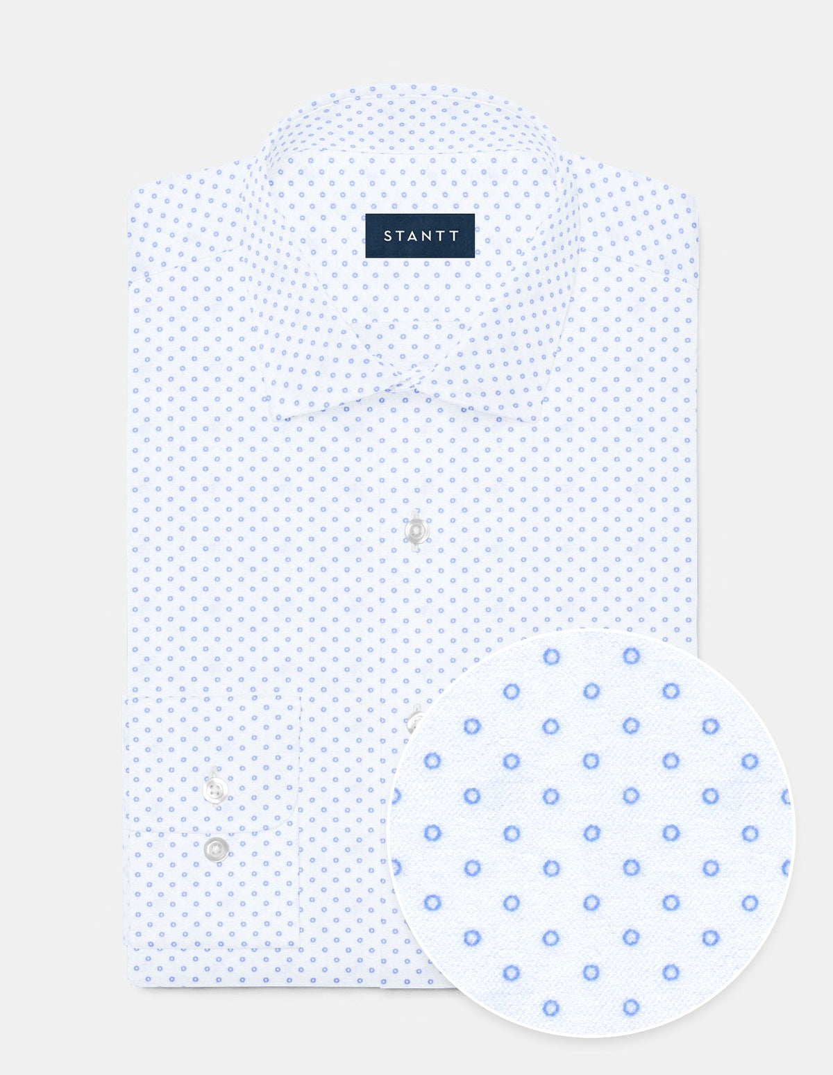 stantt dress shirts Performance Twill White Dress Shirt – Stantt