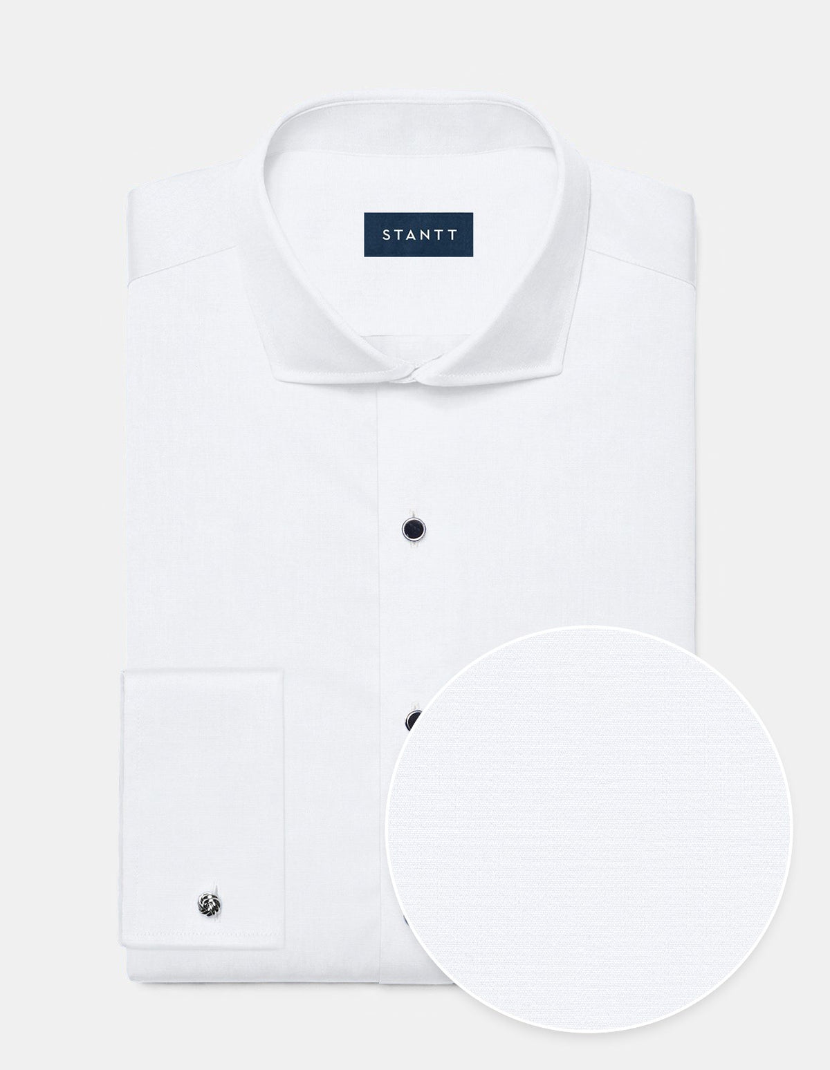 Fine Twill Tuxedo Shirt White Tuxedo Shirt Stantt Fine Twill Tuxedo Shirt White Tuxedo Shirt Stantt