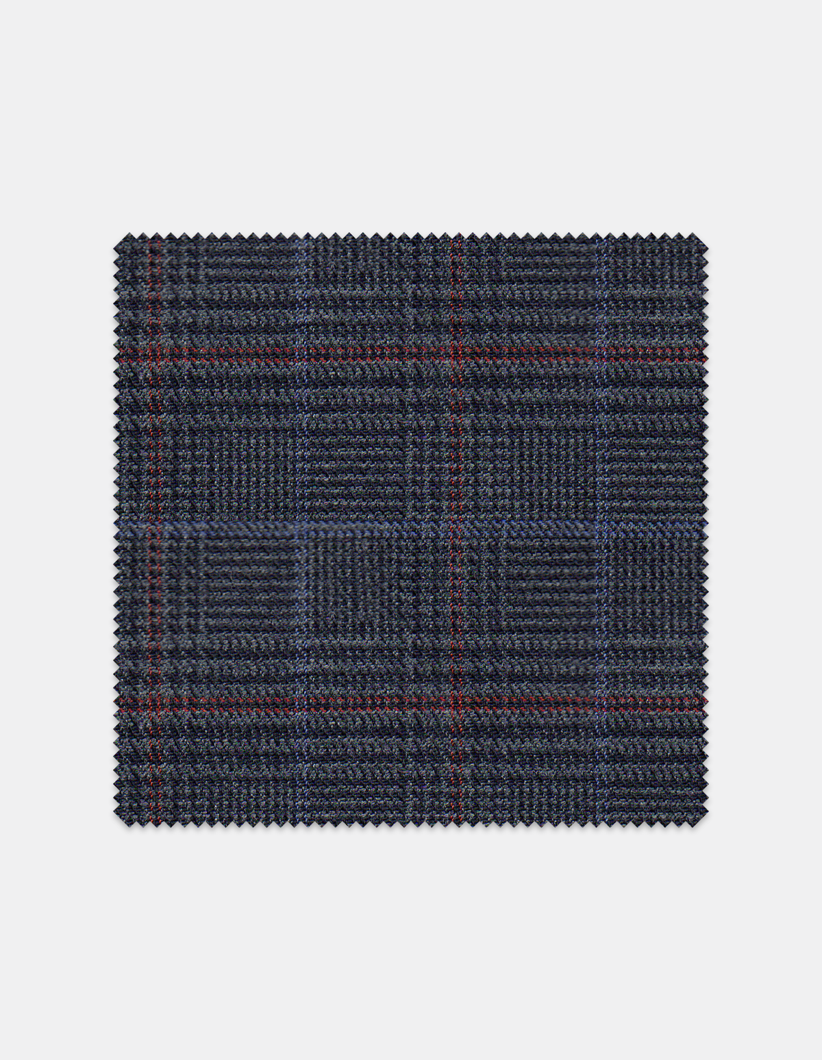 Charcoal Multi Glen Plaid | Chino